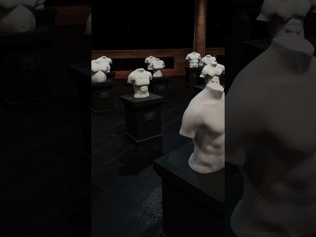 L'iconica sala dei busti di PHYSICAL ITALIA