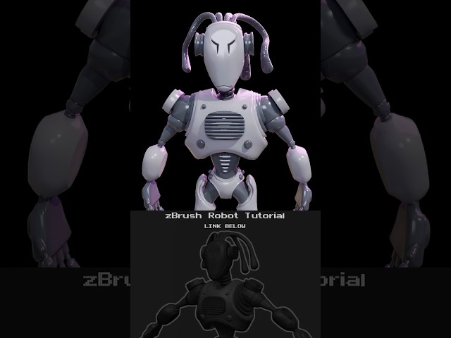 Robot in zBrush Hard Surface Tutorial