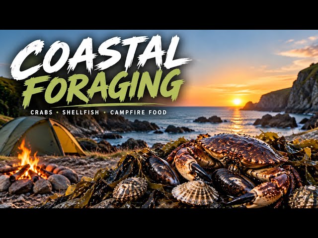 Coastal Foraging & Wild Camping in the North Jurassic Coast of Yorkshire 