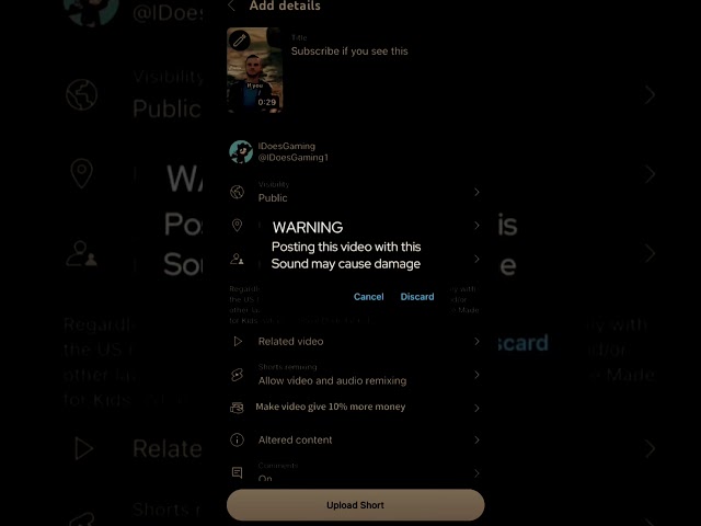 dont use this sound