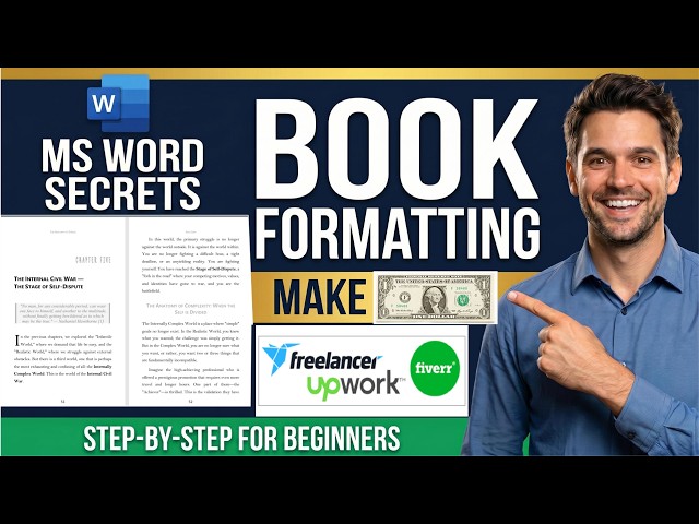 The Secret to Professional Book Formatting in MS Word Freelancers Must Watch