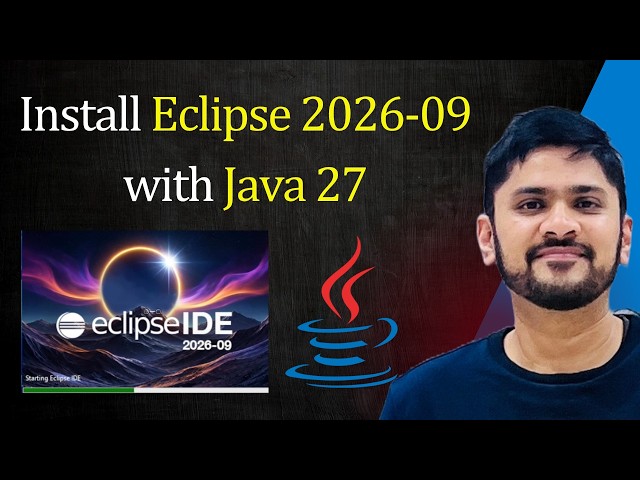 Install Eclipse for Java 27 on Windows 11