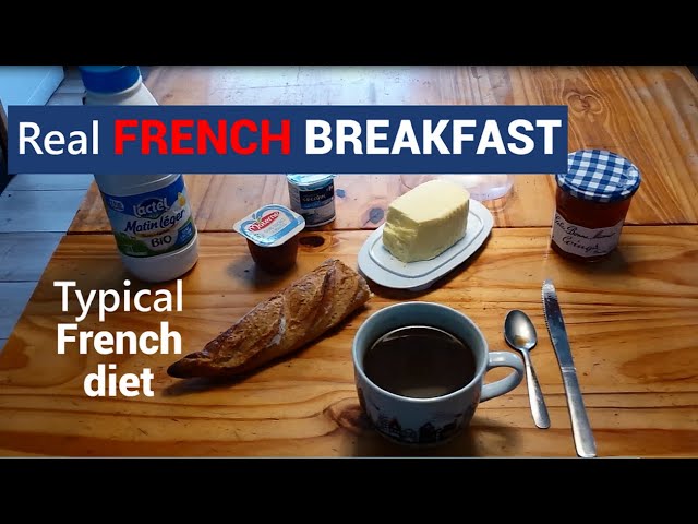 What French eat in a day | FRENCH BREAKFAST | Typical Parisian breakfast | [FRENCH DIET]