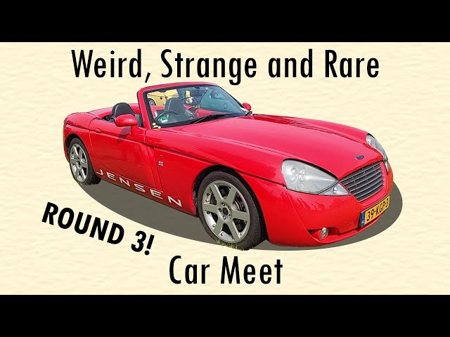 Strange, Weird and Obscure Car Meet ROUND 3