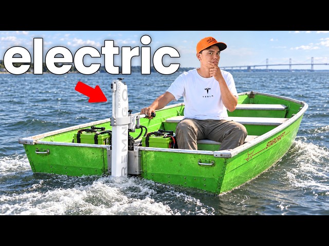 I tested the WEIRDEST boat engine