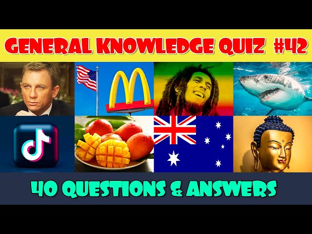 General Knowledge Trivia Quiz (Part 42)