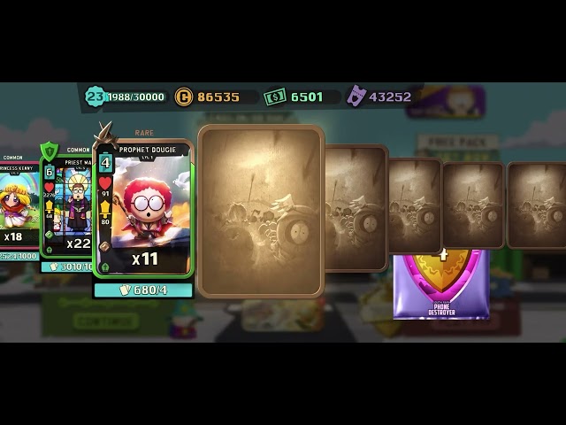 end of season pack 4/8/26 Legendary season end south park phone destroyer