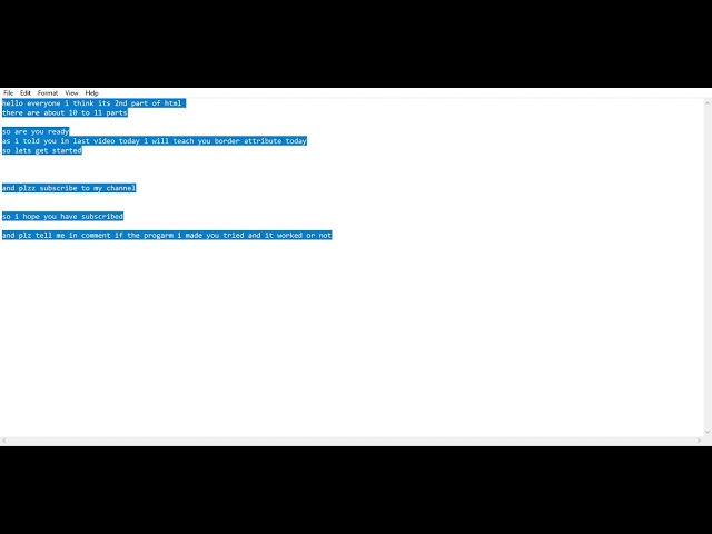 border attribute  #htmllearning