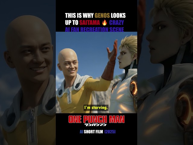 ONE PUNCH MAN [2025] AI Short Film #shorts