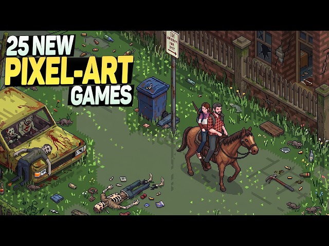 Top 25 NEW Pixel Art Games 2026 You Can Play RIGHT NOW