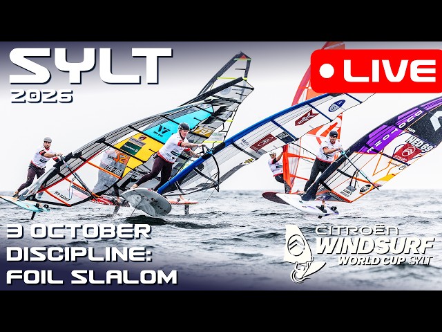 LIVESTREAM: 3RD OCTOBER - SYLT | PWA Citroën Windsurf World Cup 2026