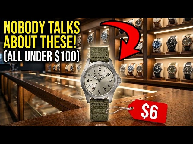 8 Sleeper EDC Watches No One's Talking About (All Under $100)