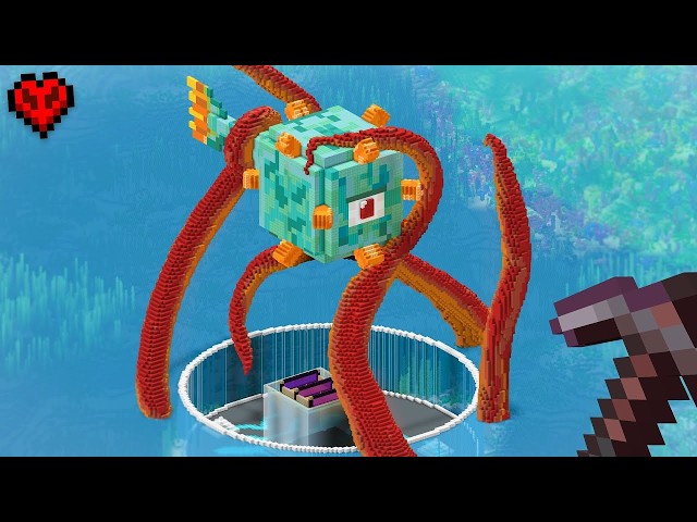 I Built The Most Over The Top Guardian Farm in Minecraft