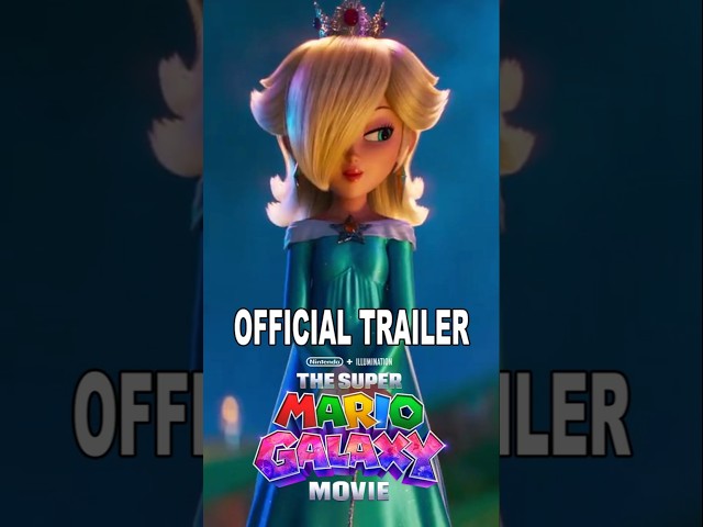 Rosalina’s First Scene in The Super Mario Galaxy Movie! 👑✨