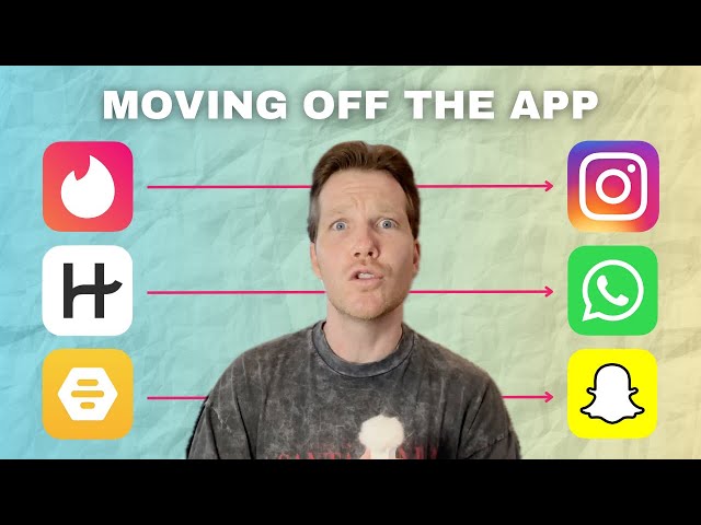 Moving The Conversation OFF Tinder, Hinge or Bumble