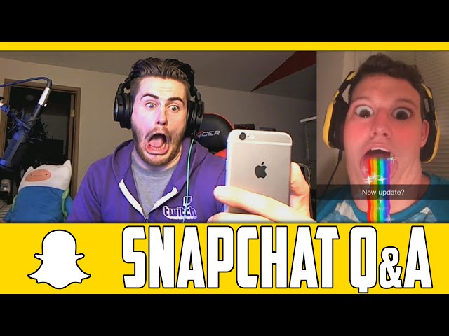 Snapchat QnA: PUT ON CLOTHES! Playing the Guitar and Bad Impressions