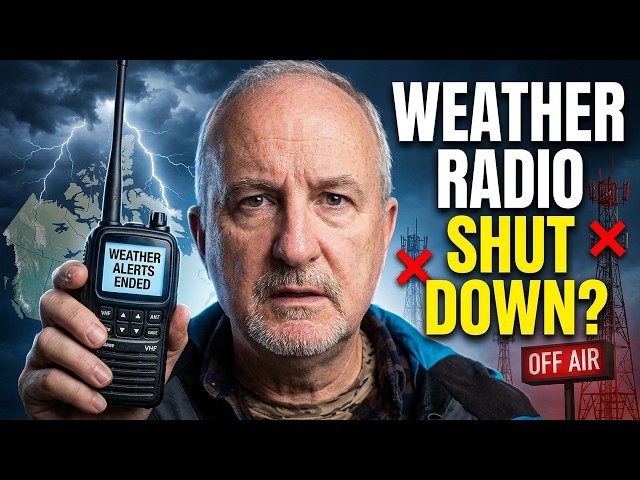 No More Bad Weather? Canada's WeatherRadio Discontinued
