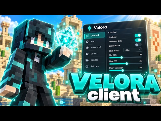 Velora Client Minecraft 1.21 — Free Ghost Client Download