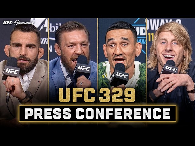UFC 329: McGregor vs Holloway 2 | FULL Pre-Fight Press Conference