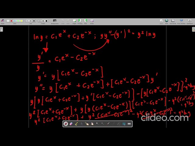 Differential Equations   Proving Solutions of Differential Equations