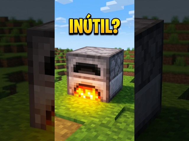 FORNALHA É INÚTIL NO MINECRAFT!