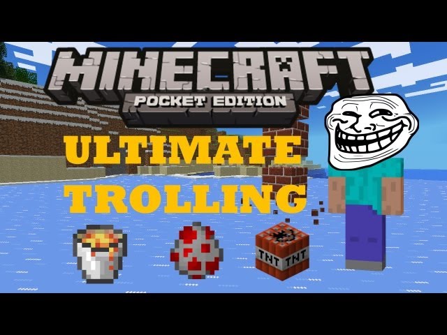ULTIMATE TROLLING (Minecraft PE Machinima)