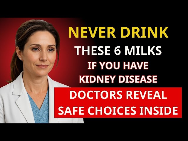 Which Milk Is Safe for Kidney Disease? 6 Doctor-Recommended Choices! | Health Aura