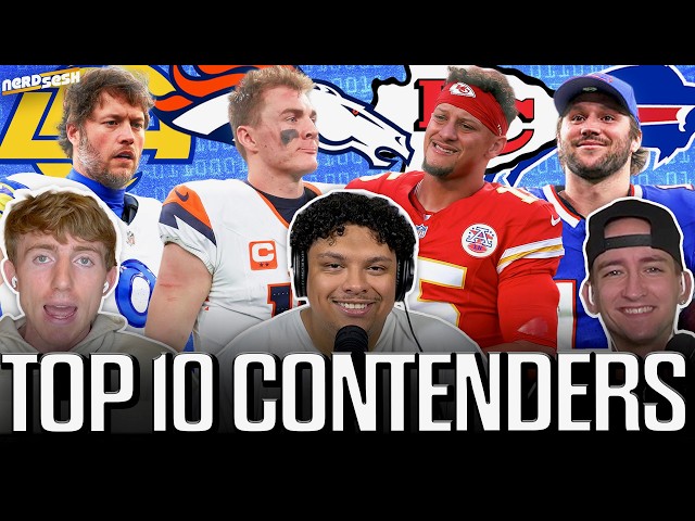 MNF Reaction + NFL Contender Rankings: Chiefs EXPOSE Broncos, Ravens or Rams best in NFL? | NerdSesh