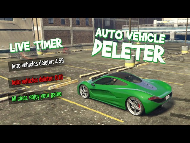 Auto Vehicle Deleter - FiveM Standalone Script