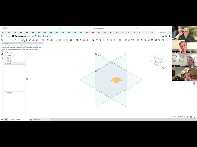 Introduction to CAD Part 1 using OnShape and MakerBot Print