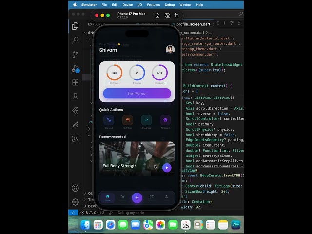 Learn Flutter with a Real Project | Build a Complete Mobile App #flutter #shorts