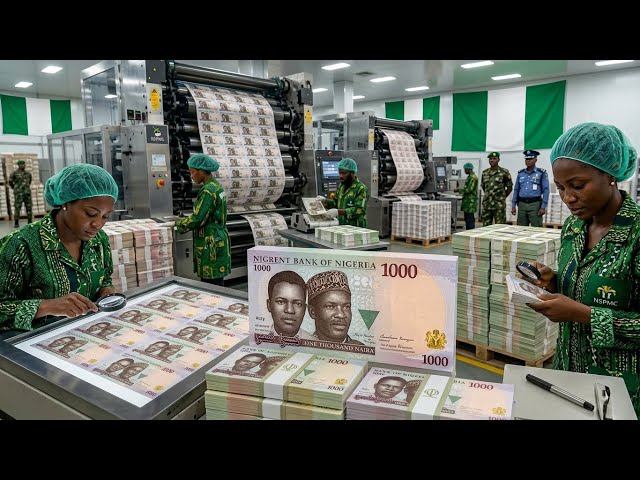 Inside Nigeria's Money Factory: What Happens to Old & Damaged Naira Notes? (full Process)