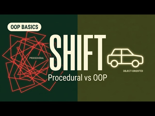 The Paradigm Shift to OOP: How Objects Fixed Spaghetti Code