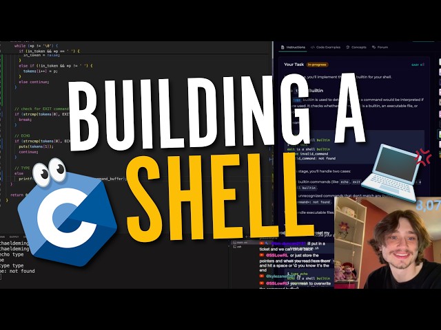 Building a Shell in C From Scratch - Ep. 2 | Tokenization and Refactor