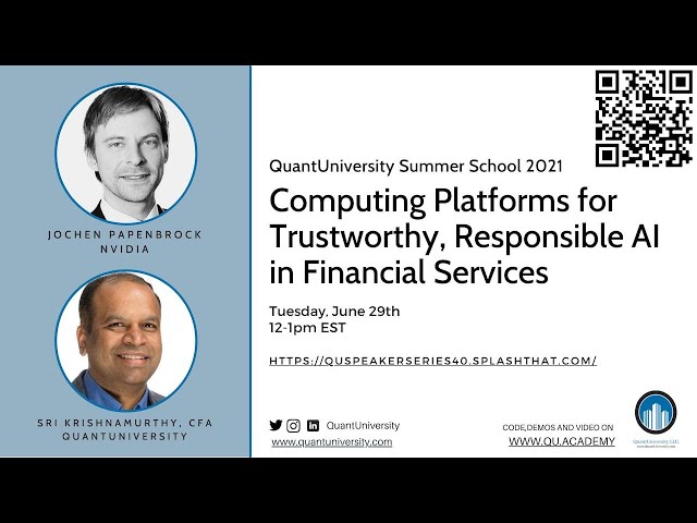 Computing Platforms for Trustworthy, Responsible AI in Financial Services - Jochen Papenbrock