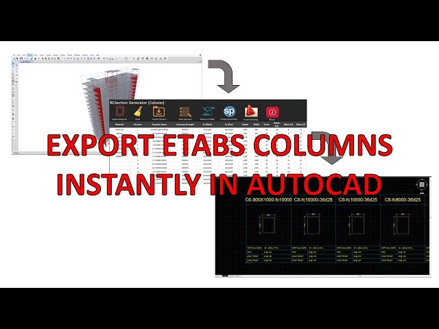 ETABS API - RCSGen Column