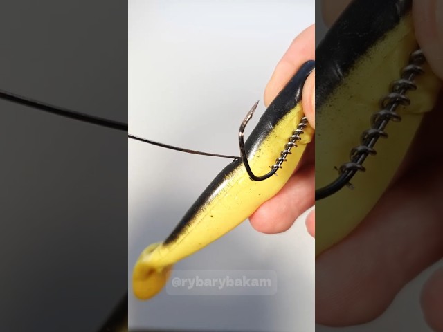 Relax King Shad - Rigger with a jig head Оснащение приманки джиг-головкой