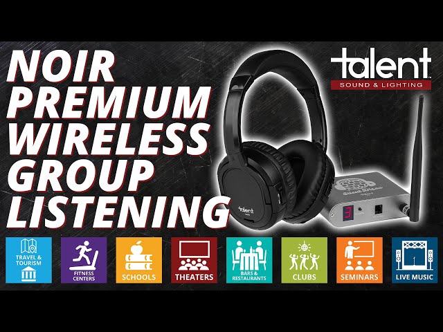Silent Disco Noir - Private Listening for Tour Groups and More...