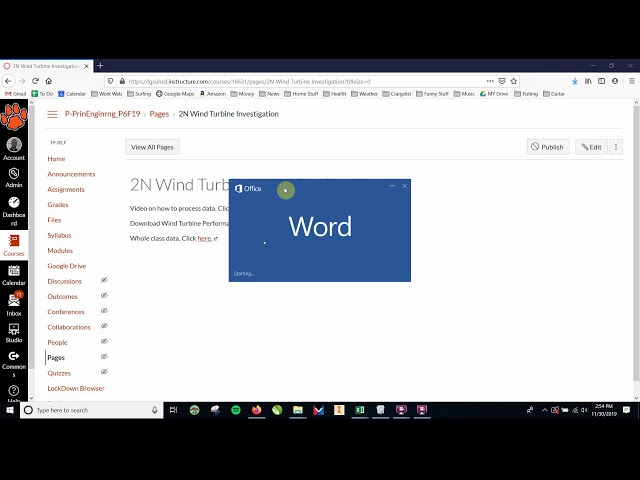 2N Wind Turbine Data Processing
