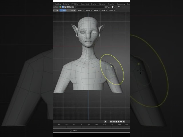 I Turned a Cube Into a Character in Blender 🤯 | Part 1 to 5.