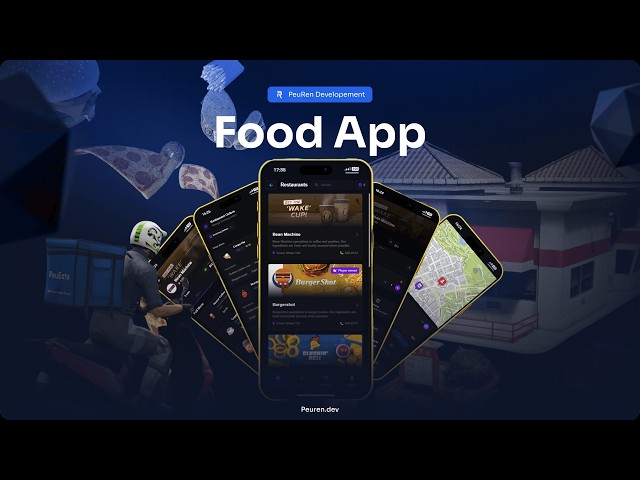 PeuRen Development - Advanced Food Delivery App | FIVEM