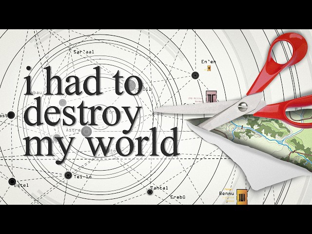when to write and when to world build