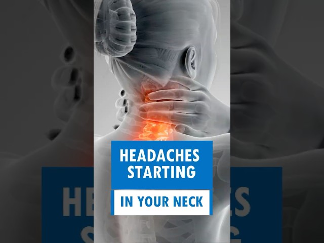 How To Stop Neck Headaches #shorts
