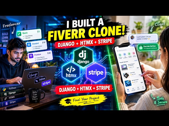 Multi-Vendor Freelance Marketplace | Django + HTMX + Stripe | Final Year Project