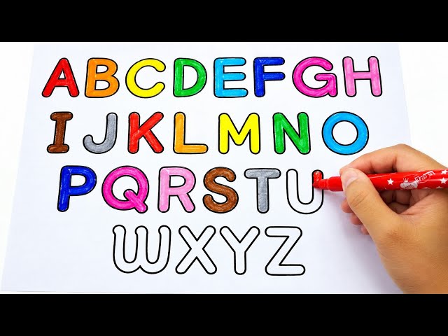 🔤 Learn ABCD A to Z | ABC Alphabet for Kids | Learn Alphabet Letters | ABCD Learning