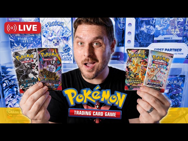 🔴 LIVE Pack Breaks & Chill w/ LEGEND OF LUKE (Pokémon Rip and Ship 08.28.26)