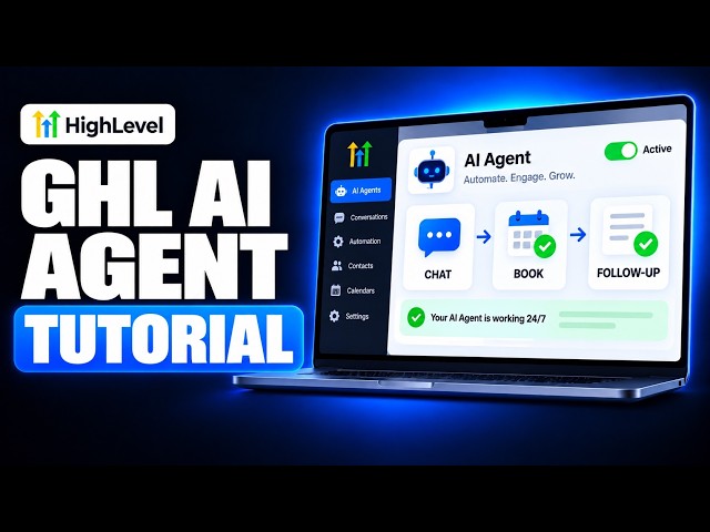 GoHighLevel AI Agent Tutorial 2026 — Full Agent Studio Setup
