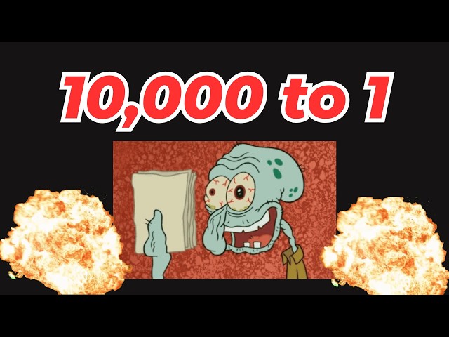 I counted from 10,000 to 1.