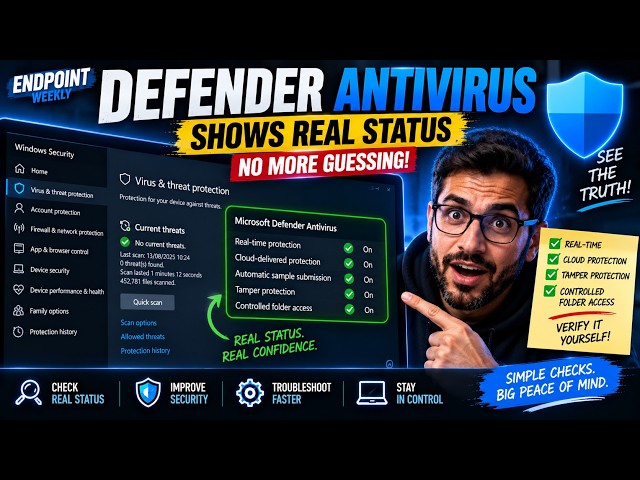 Microsoft Defender Says It's OFF? How to Verify the Truth