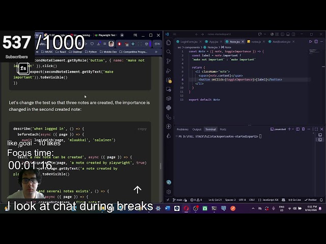 Day 35 Learning Full Stack Dev (Full Stack open)